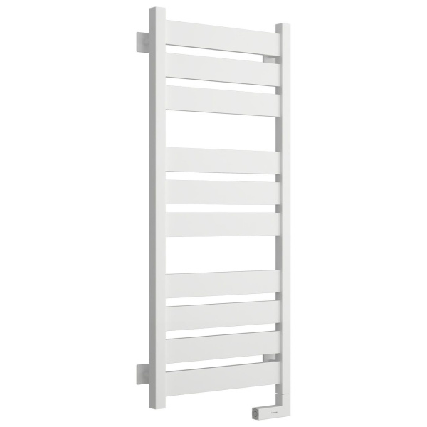 Полотенцесушитель электрический Сунержа Центурион 2.0 1040 40x100 см из нержавеющей стали (детальная фотография), лесенка, вертикальные