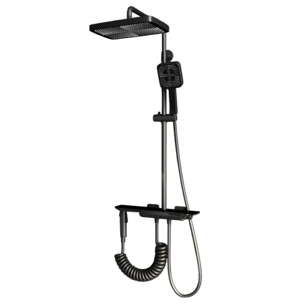 Душевая стойка RGW Shower Panels серая 51140135-11 (детальная фотография)