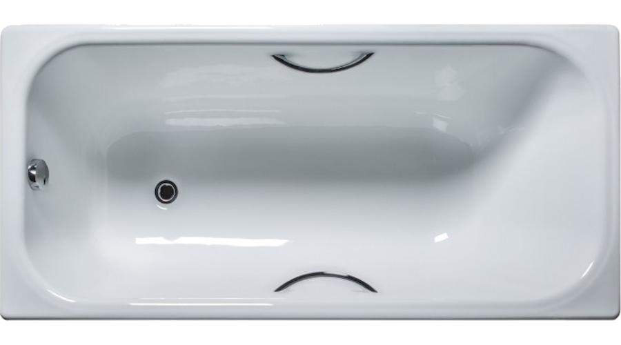 Ванна чугунная Универсал Ностальжи 150х70 см с отверстиями под ручки 150522 (детальная фотография)