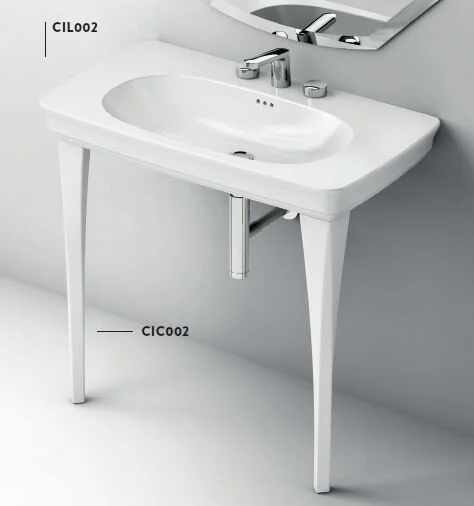 Раковина Artceram Civitas 90 см серая CIL002 34 00 (детальная фотография), другие