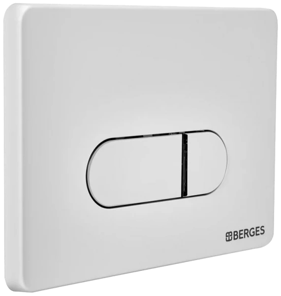 Инсталляция для унитаза BERGES Novum кнопка белая 040231 (детальная фотография), для унитаза index_1