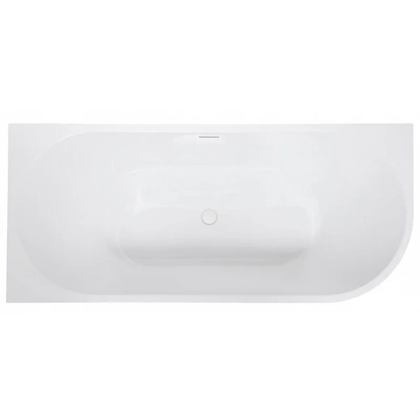 Акриловая ванна ABBER AB9315 170х75 см угловая (детальная фотография)