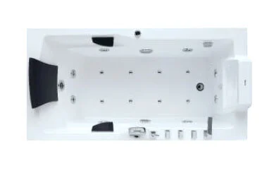 Акриловая ванна левосторонняя Gemy G9066 II K L (детальная фотография), прямоугольные