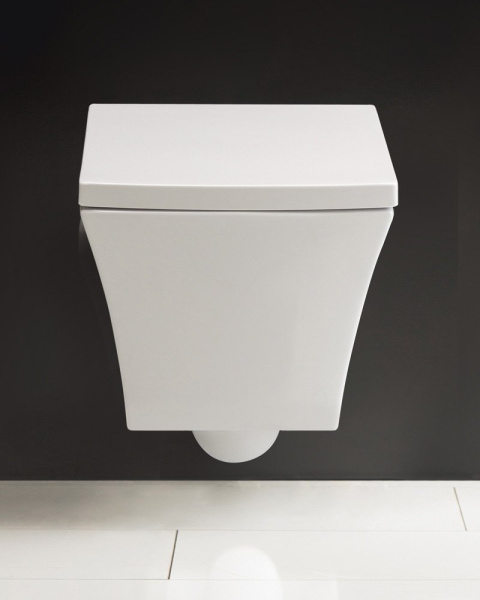 Унитаз подвесной BelBagno Regina безободковый BB104CH (детальная фотография), подвесные, встраиваемые