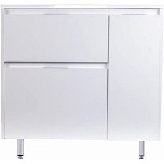 Тумба с раковиной Style Line Барселона СС-00002 90 см с выкатной корзиной