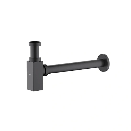 Сифон для раковины Акватек черный матовый - фото 1