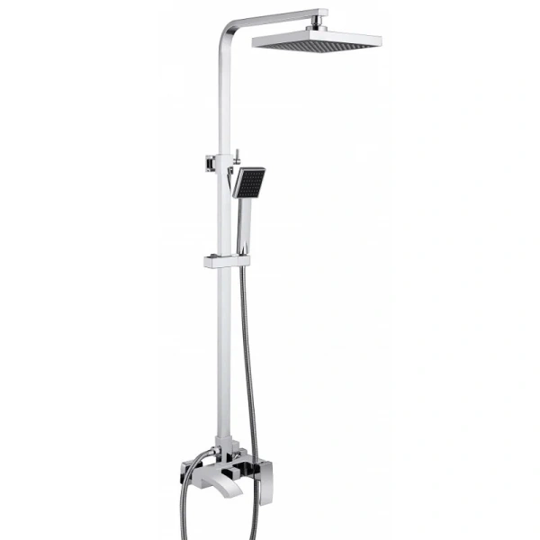 Душевая стойка Abber Wasserfall хром AF8616 (детальная фотография)