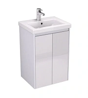 Тумба под раковину подвесная Velvex Klaufs 50 см белая