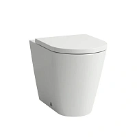 Унитаз напольный Laufen Kartell белый с выпуском Vario