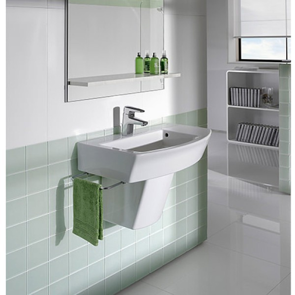 Раковина Roca Hall 327621000 (детальная фотография), керамические