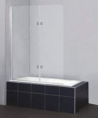 Шторка для ванны BelBagno Sela 120х140 см левая стекло рифленое