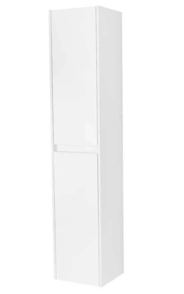 Шкаф-пенал подвесной BelBagno Kraft 33 см bianco opaco правосторонний KRAFT-1600-2A-SC-BO-R (детальная фотография), 35 см
