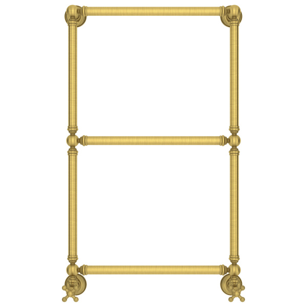 Полотенцесушитель водяной Сунержа Ренессанс 50х86 см состаренная латунь 051-0280-8650 (детальная фотография), классические, ретро