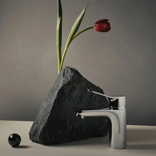 Смеситель для раковины Am.Pm X-Joy хром F85A82100 (детальная фотография), с 1 монтажным отверстием