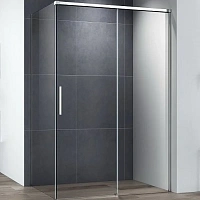 Душевой уголок Cezares Duet Soft-M 150х100 см профиль хром