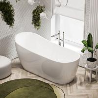 Ванна акриловая Sancos Perla 170x72 см отдельностоящая