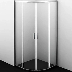 Душевой уголок WasserKRAFT Main 100х100 см профиль хром
