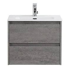 Тумба под раковину подвесная BelBagno Kraft 60 см cemento grigio