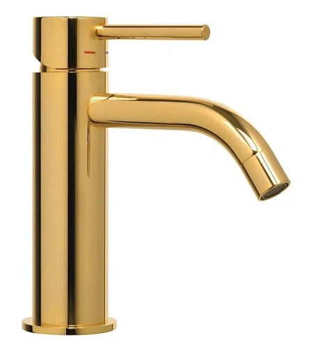 Смеситель для раковины Paffoni Light медовое золото - фото 6