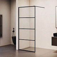 Душевая перегородка RGW Walk In WA-019B 60 см профиль черный