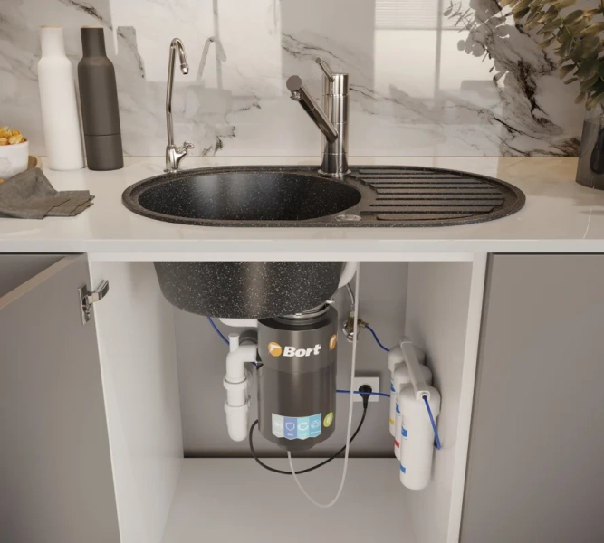 Смеситель для кухни Blanco Kano 521502 (детальная фотография), однорычажные, двухрычажные