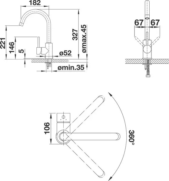 Схема (детальная фотография), для кухни