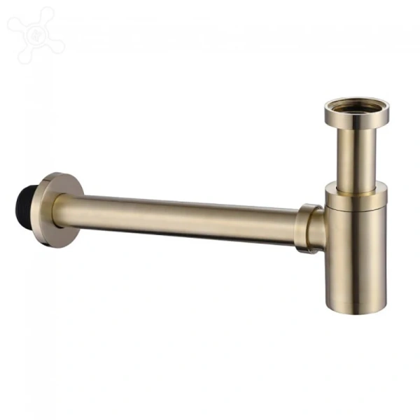 Сифон для раковины Abber Bequem золото матовое AF0030G (детальная фотография)