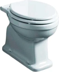 Унитаз под бачок, горизонтальный слив, Simas Londra LO 931