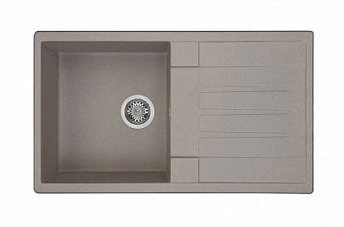 Мойка для кухни Акватон Верона 85 см серый шелк - фото 4