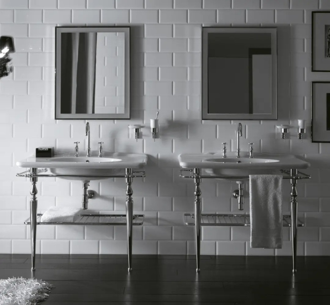 Раковина консоль Globo Paestum PA0282X (детальная фотография), классические, ретро