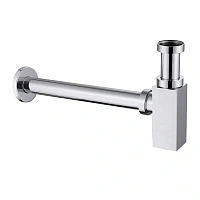 Сифон для раковины Abber Rechteck хром