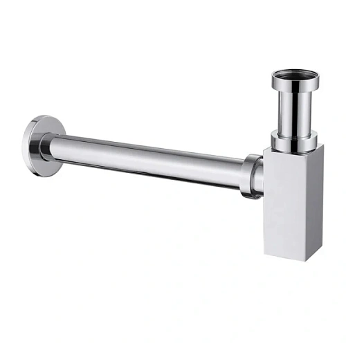 Сифон для раковины Abber Rechteck хром - фото 1