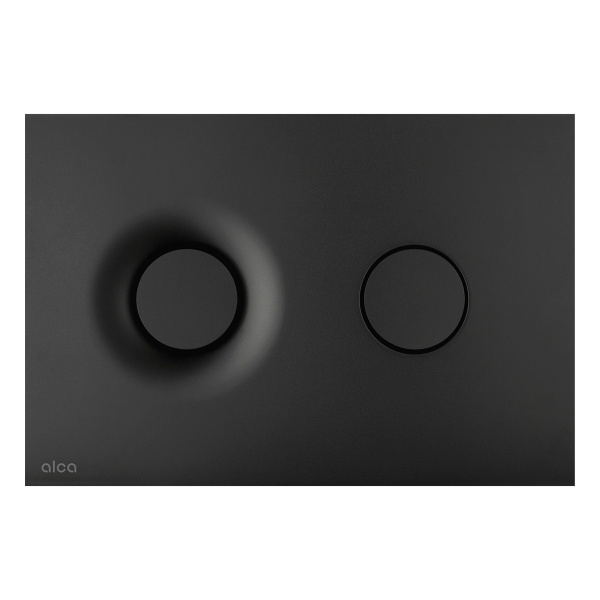 Клавиша смыва Alcaplast черная матовая M1978 (детальная фотография)