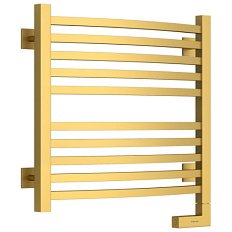 Полотенцесушитель электрический Сунержа Аркус 2.0 50х50 см матовое золото, тэн правый