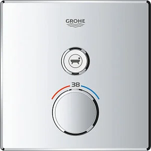 Смеситель для душа Grohe Grohtherm SmartControl термостатический хром 29123000 (детальная фотография), с термостатом