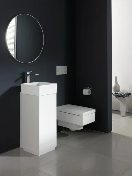 Раковина Laufen Living 36 см белая 8.1143.3.000.112.1 (детальная фотография), белые