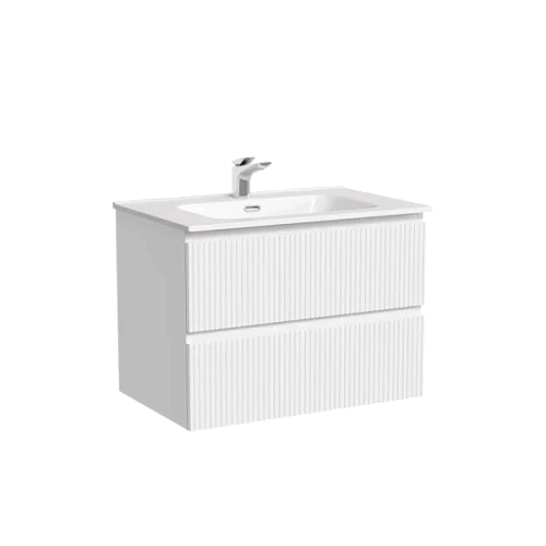 Тумба под раковину подвесная Sancos Snob T 70 см Bianco - фото 1