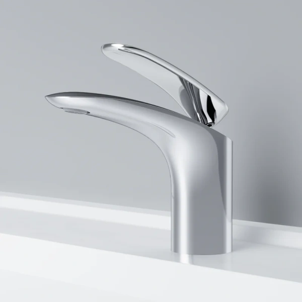 Смеситель для раковины AM.PM Sensation хром F3082164 (детальная фотография), с 1 монтажным отверстием