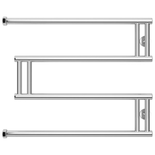 Полотенцесушитель водяной Сунержа High-Tech model M 65x50 см хром 00-0050-5065 (детальная фотография), современные, hi-tech