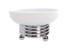 Мыльница Boheme Hermitage хром