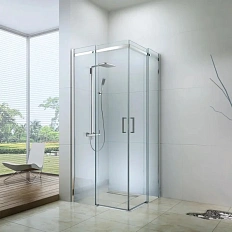 Душевой уголок BERGES Melita 90x90 см профиль хром сильвер
