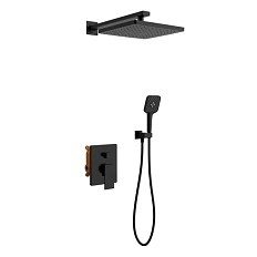 Душевой комплект Vincea Next черный