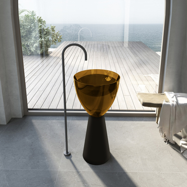 Раковина Abber Kristall AT2703 45 см отдельностоящая (детальная фотография), в наличии