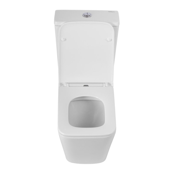 Унитаз компакт BelBagno Ardente-R BB02093CPR/SC с сиденьем микролифт (детальная фотография), безободковые, сиденье с микролифтом , с антивсплеском, компакт, низкие