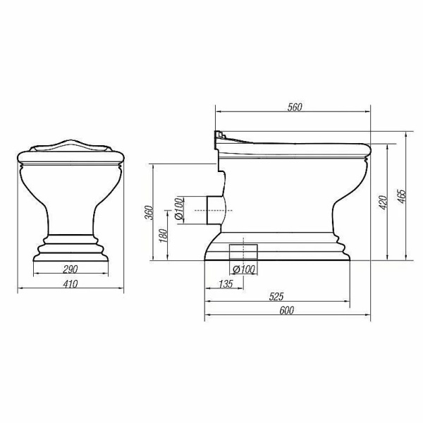 Схема (детальная фотография), приставные, встраиваемые