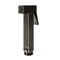 Гигиенический душ с держателем WasserKRAFT оружейная сталь