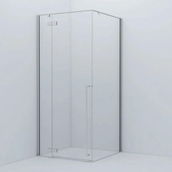 Душевой уголок IDDIS Slide 90х90 см глянцевый алюминиевый профиль SLI6GS0i23 (детальная фотография), современные, hi-tech