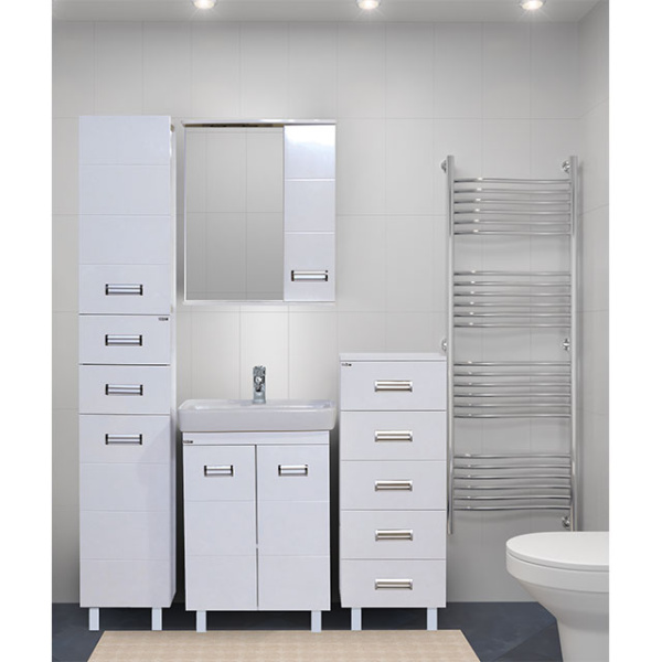 Зеркальный шкаф, шкафчик справа, Misty Селена П-Сел02060-01П (детальная фотография), по запросу