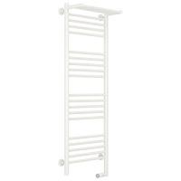 Полотенцесушитель электрический правый, с полкой цвет белый Сунержа Богема 2.0 1200х400