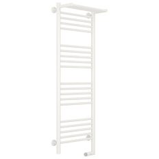 Полотенцесушитель электрический правый, с полкой цвет белый Сунержа Богема 2.0 1200х400